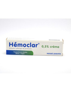 HEMOCLAR 0,5 POUR CENT, crème - 30 g