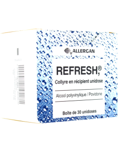 REFRESH, collyre en récipient unidose - 90x0.4ml 2