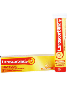 LAROSCORBINE SANS SUCRE 1g, comprimé effervescent - 30 comprimés 2