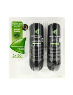 NICORETTESPRAY 1mg/dose, solution pour pulvérisation buccale  - 2 flacons