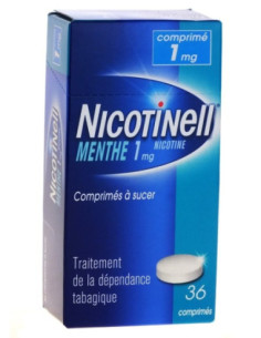 NICOTINELL MENTHE 1 mg, comprimé à sucer- 96 comprimés 2