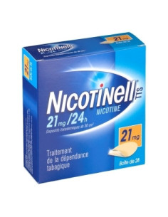 NICOTINELL TTS 21 mg/24 h, dispositif transdermique  - 28 patchs