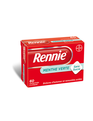 RENNIE SANS SUCRE - 36 comprimés à croquer
