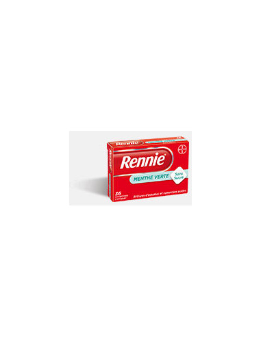 RENNIE SANS SUCRE - 60 comprimés à croquer