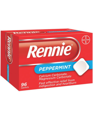 RENNIE SANS SUCRE - 60 comprimés à croquer