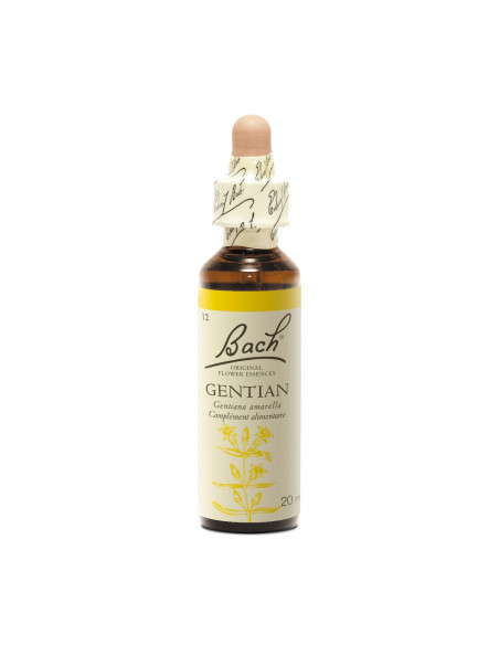Fleurs de Bach Original 12 Gentiam (Gentiane) - 20ml