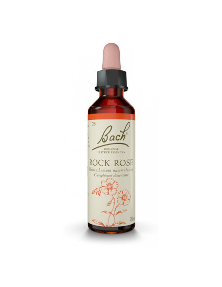 Fleurs de Bach Original 26 Rock Rose (Hélianthème) - 20ml