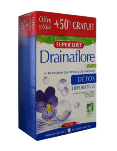 Drainaflore Bio - 30 ampoules
