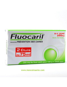 FLUOCARIL BI-FLUORE 250mg MENTHE, gel dentifrice- 75ml 2