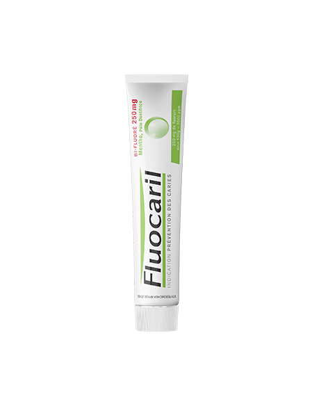 FLUOCARIL BI-FLUORE 250 mg MENTHE, pâte dentifrice - 2 x 75ml