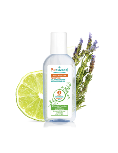 ASSAINISSANT GEL Antibactérien 3 Huiles Essentielles - 25ml