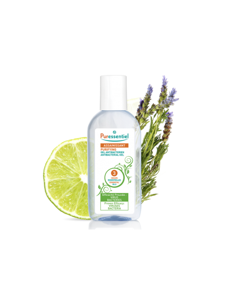 ASSAINISSANT GEL Antibactérien 3 Huiles Essentielles - 25ml