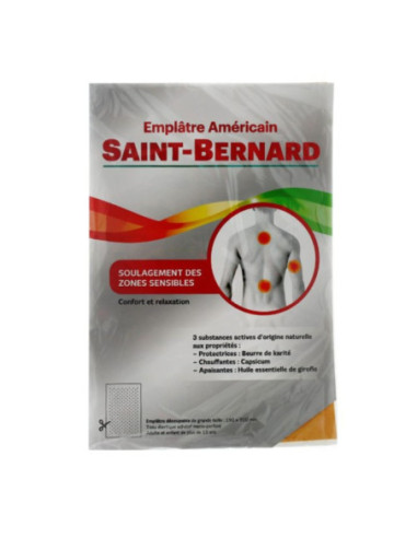 SAINT BERNARD Emplâtre Américain - 1 unité