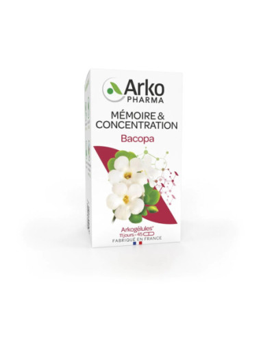 ARKOGÉLULES® Bacopa - 45 gélules
