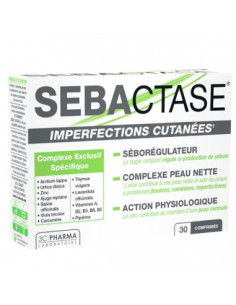 3C PHARMA Sébactase® - 30 comprimés