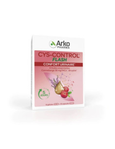 CYS-CONTROL® FLASH Confort Urinaire - 20 gélules
