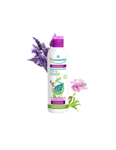 POUXDOUX® Shampoing Quotidien Certifié Bio - 200ml