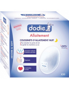 Coussinets d'Allaitement Nuit - 30 coussinets