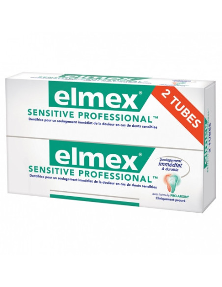 Sensitive Professional Dentifrice Duo - 2x75ml