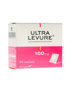 ULTRA-LEVURE 100 mg, poudre pour suspension buvable en sachet - 20 sachets