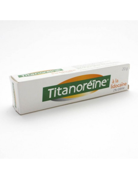 TITANOREINE A LA LIDOCAINE 2 POUR CENT, crème - 20g