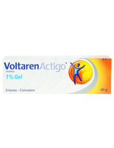 VOLTARENACTIGO 1 POUR CENT, gel