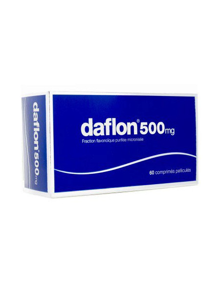 DAFLON 500 mg - 60 comprimés pelliculés