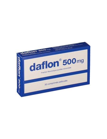 DAFLON 500 mg - 60 comprimés pelliculés