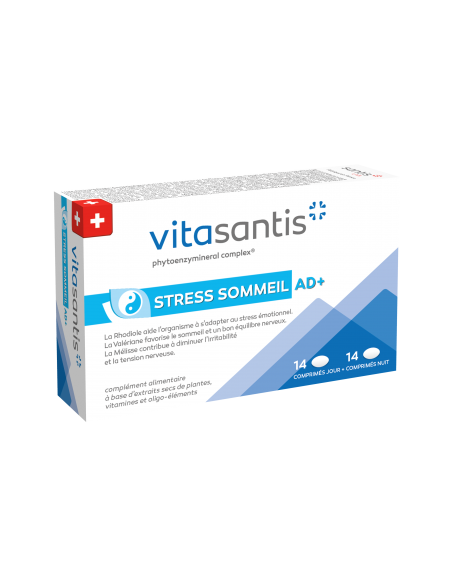 Vitasantis® Stress Sommeil AD+ - 28 comprimés