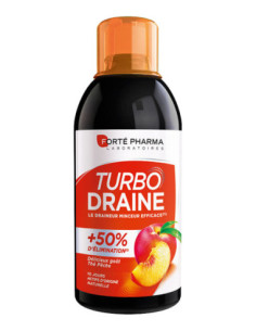 Forté Pharma TurboDraine Minceur Pêche - 500 ml