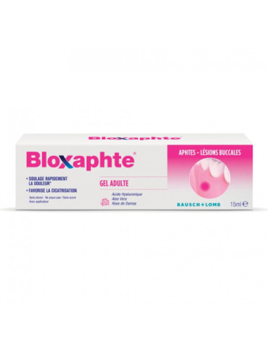 Bausch + Lomb BloXaphte Gel Adulte - 15 ml