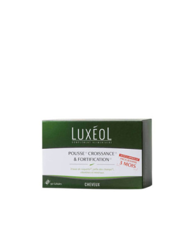 Luxéol Pousse Croissance & Fortification - 90 gélules