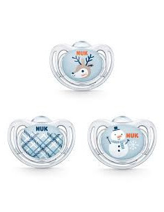 NUK LIMITED EDITION HIVER sucetttes 0-6M - LOT DE 2