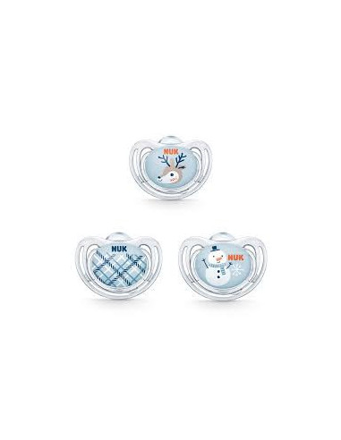 NUK LIMITED EDITION HIVER sucetttes 0-6M - LOT DE 2