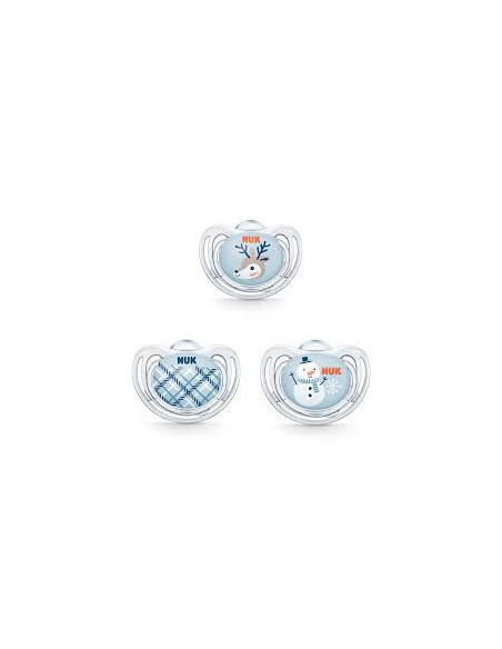 NUK LIMITED EDITION HIVER sucetttes 0-6M - LOT DE 2