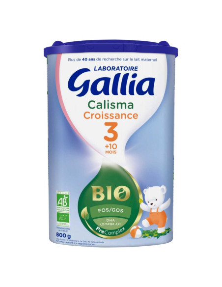 Calisma Croissance Bio en Poudre 10 mois - 800g