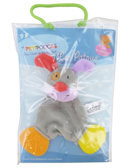 Estipharm Petipouce Les Patous Adorable Doudou À Mordre Dès la naissance