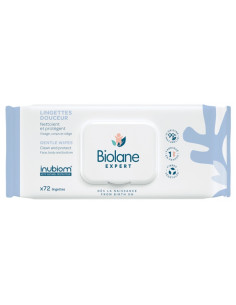 BIOLANE EXPERT Lingettes Douceur - 72 lingettes