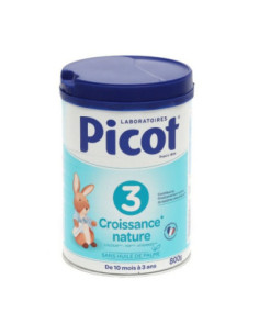 Picot Croissance nature lait 3ème âge - 800g