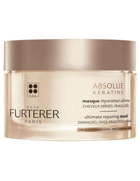Furterer Absolue Kératine Masque Réparateur Ultime Cheveux Normaux à Fins - 200 ml