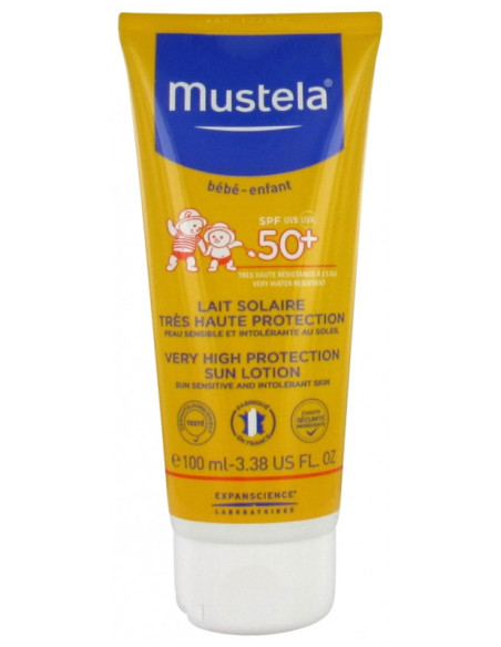 Lait Solaire Très Haute Protection SPF 50+ - 100ml