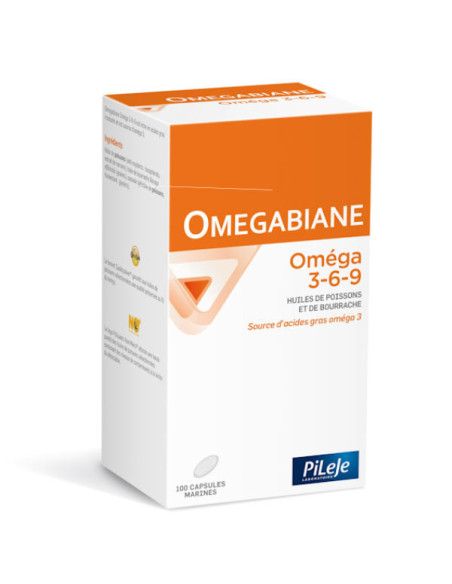 Pileje Omegabiane Oméga 3-6-9 - 100 capsules