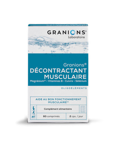Granions Décontractant musculaire - 60 comprimés