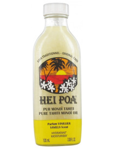 Hei Poa Pur Monoï Tahiti Parfum Vanillier - 100ml
