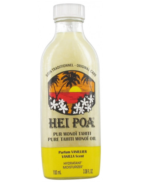 Hei Poa Pur Monoï Tahiti Parfum Vanillier - 100ml