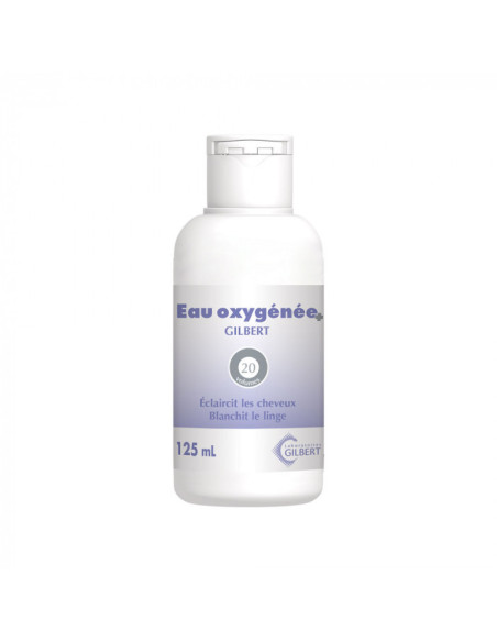 Gilbert Eau Oxygénée Stabilisée à 20 volumes - 125ml