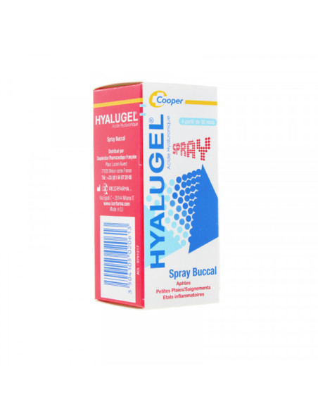 Hyalugel spray buccal - 20ml