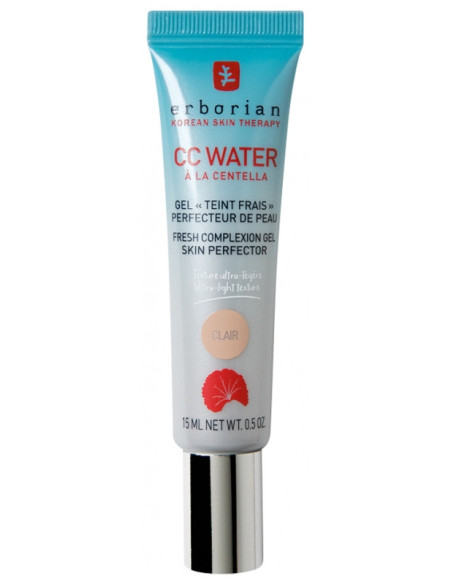 Erborian CC Water à la Centella Gel Teint Frais Perfecteur de Peau - 15ml
