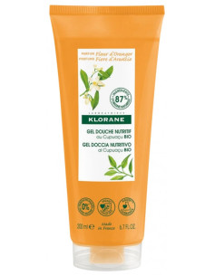 Klorane Gel Douche Nutritif au Cupuaçu Bio Fleur d'Oranger - 200ml