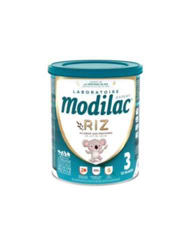 Modilac Expert Riz 3ème Âge 12-36 Mois - 800g
